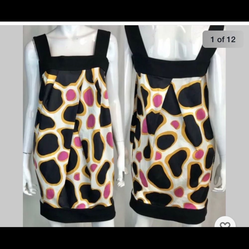 DIANE VON FURSTENBURG ANIMAL PRINT DRESS SZ10